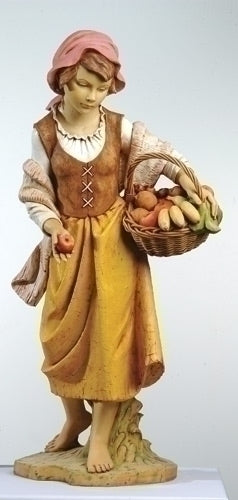 Fontanini Talia the Young Villager Nativity Figure 50" Scale