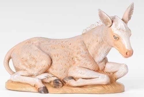 Donkey Seated 12" Scale