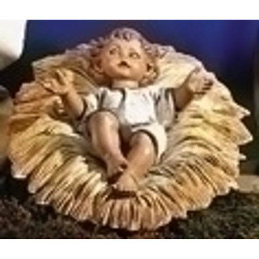 Fontanini Infant with Manger Nativity Figure 27" Scale