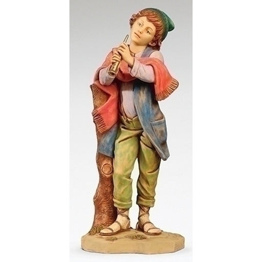 Fontanini Daniel the Shepherd Boy with Flute Nativity Figure 27" Scale