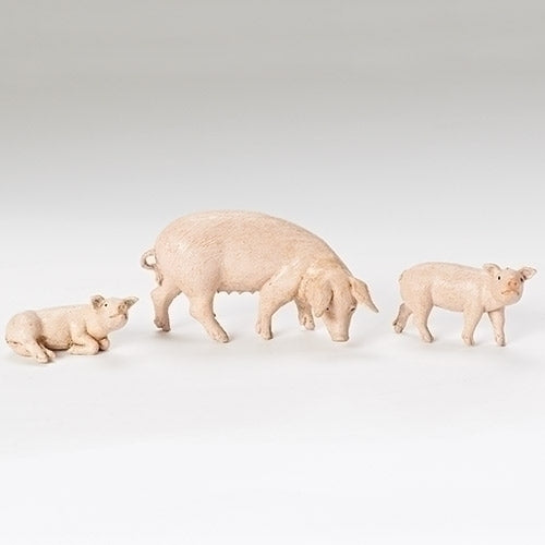 Pigs 3pc Set 5" Scale