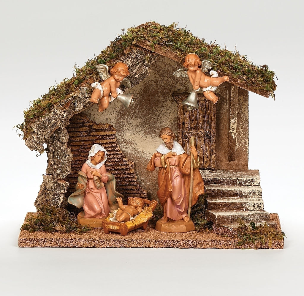5 Figure Nativity Wedding Creche 5" Scale