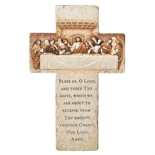 Last Supper Cross 13.25"H