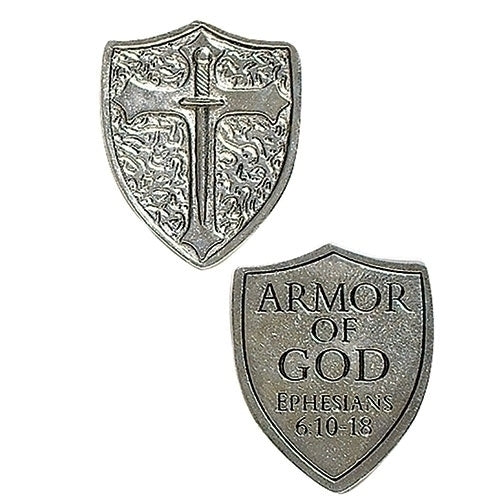 Shield Token 1.25"H