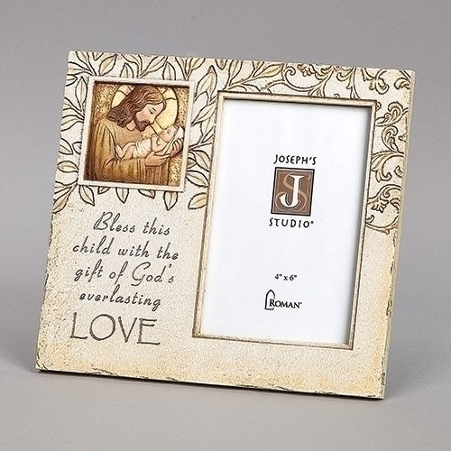 Jesus Loves Me Frame 8"H