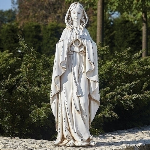 Our Lady of Lourdes Garden Statue 23"H