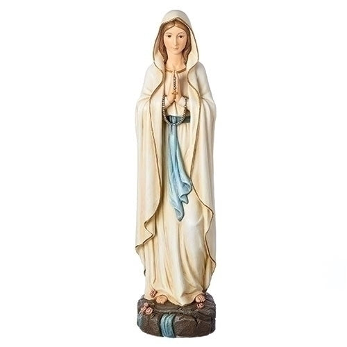 Our Lady of Lourdes Garden Statue 17"H