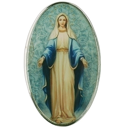 Our Lady of Grace Visor Clip 2"H