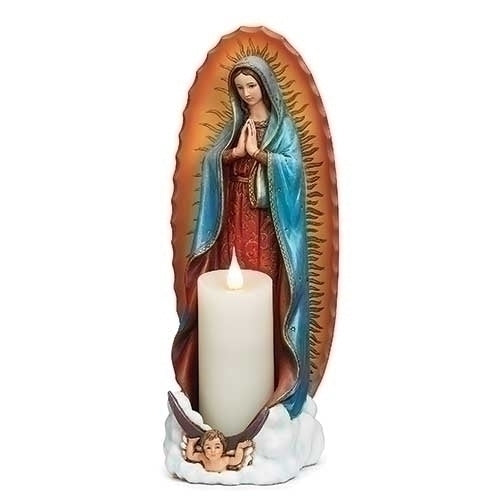 Our Lady of Guadalupe Statue 11.25"H