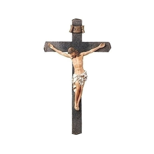 Joseph's Studio Black Cross Crucifix 13.25" H