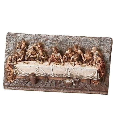 Last Supper Wall Plaque 15"H