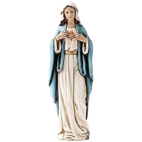 Immaculate Heart of Mary Statue 6"H