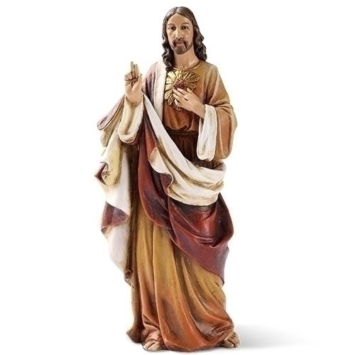 Sacred Heart of Jesus Statue 6.25"H