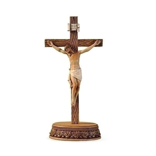 Joseph's Studio Crucifix with Stand 8.5" H 2-Piece Set