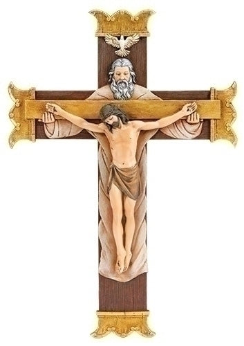 Holy Trinity Crucifix 10.25"H