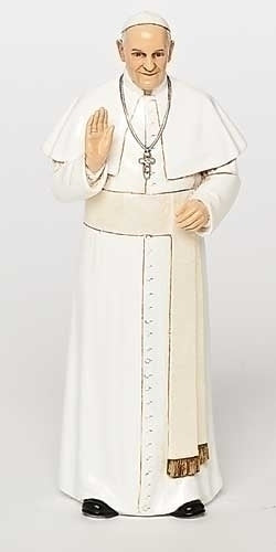 Pope Francis Statue 6.25"H