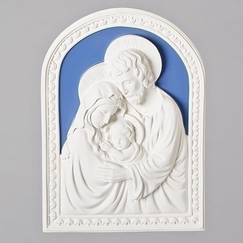 Holy Family Wall Plaque 7.5"H