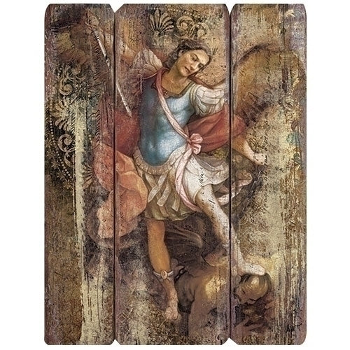 Michael - St. Michael Decorative Panel 15"H