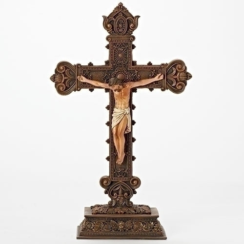 Standing Crucifix 14.5"H