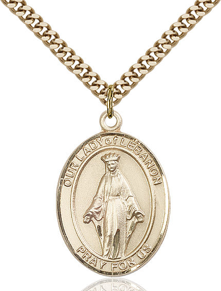 Our Lady of Consolation Necklace Sterling Silver 24"