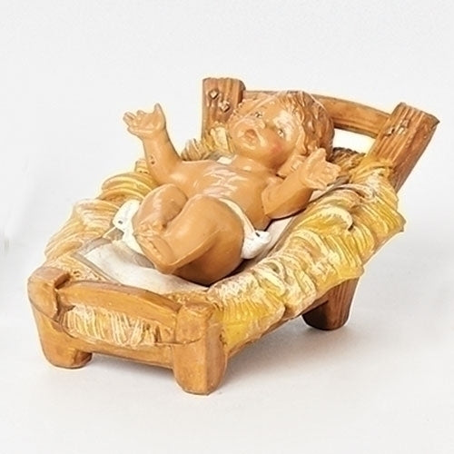 Infant Jesus with Manger 5" Scale