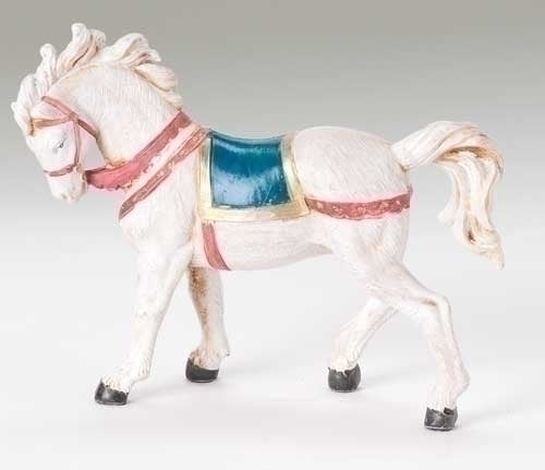 Horse with Blanket 5" Scale