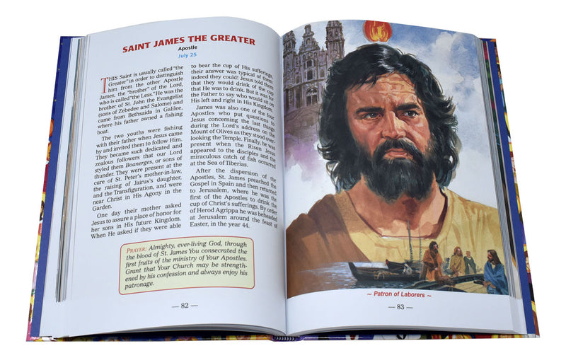 Illustrated Book Of Saints Inspiring Lives In Word And Picture