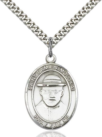 Damien - St. Damien of Molokai Medal