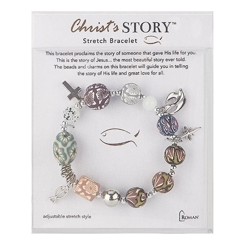 Christ's Story Bracelet Clay 7.5"L