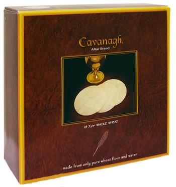 Whole Wheat Communion Wafers 5 3/4" – 25 ct | Cavanagh
