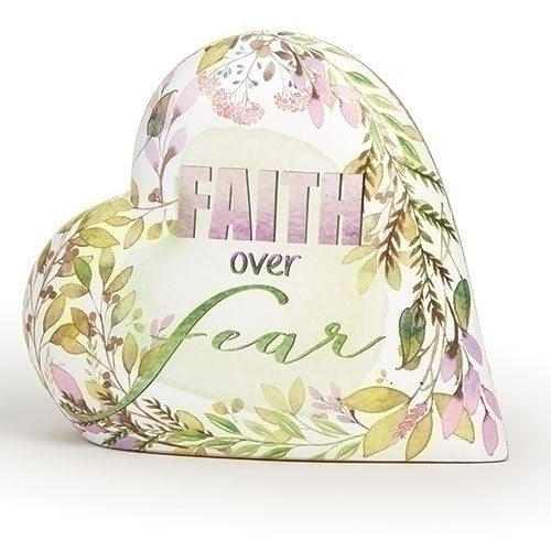 Faith Musical Heart Figure 3.5"