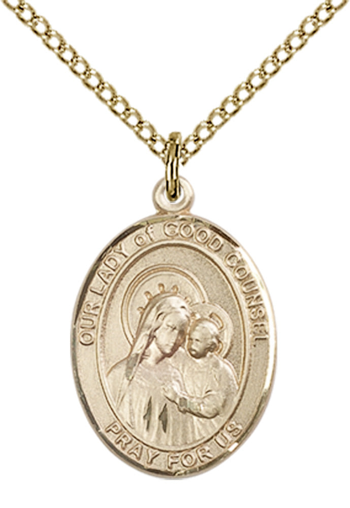Our Lady of Good Counsel Necklace 18"