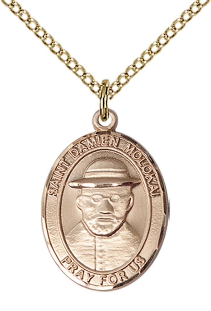Damien - St. Damien of Molokai Medal
