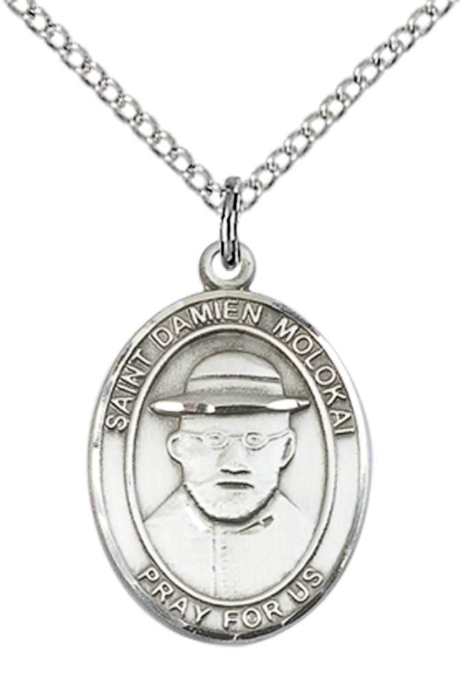 Damien - St. Damien of Molokai Medal