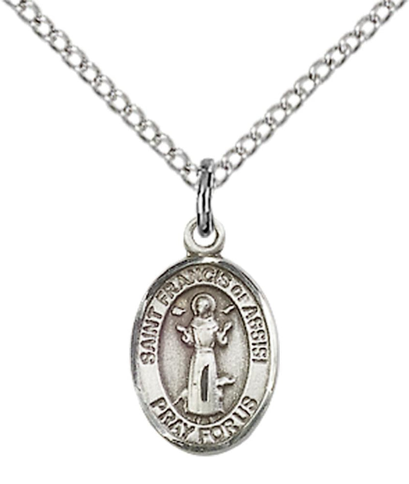 St. Francis of Assisi Medal & Chain | Gold Filled & Sterling Silver