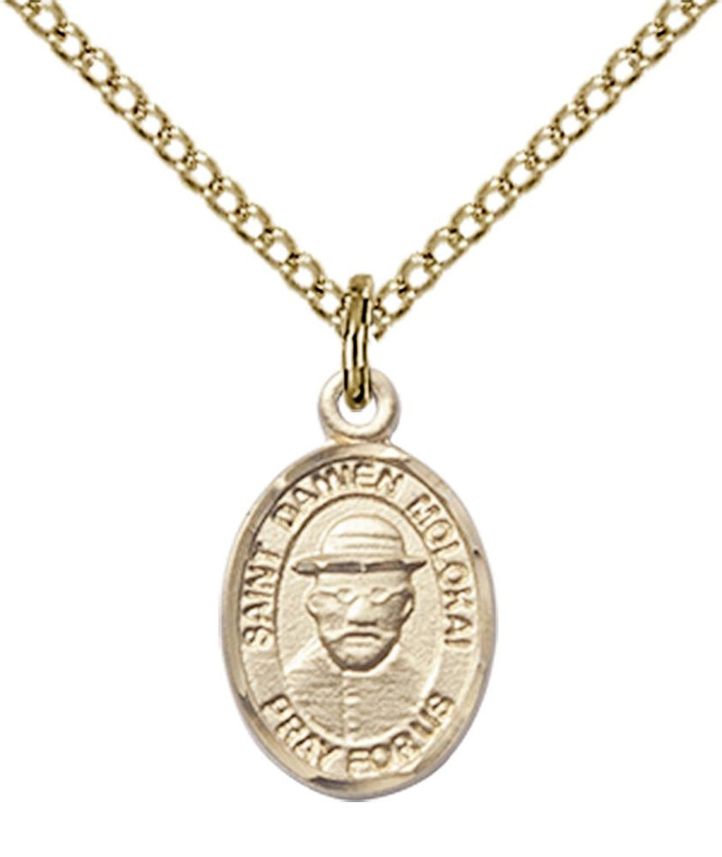 Damien - St. Damien of Molokai Medal