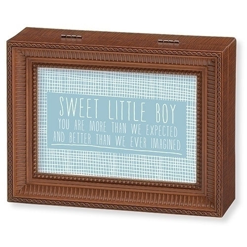 Sweet Little Boy Music Box