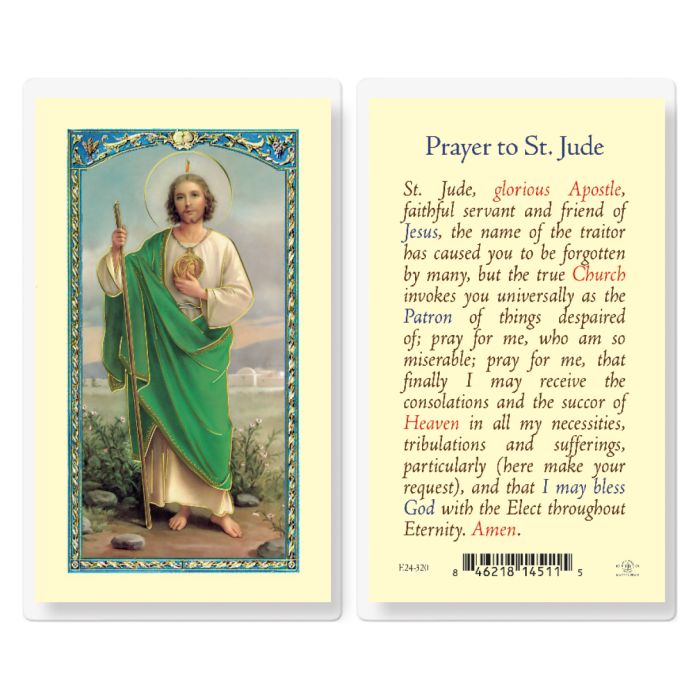 Jude - Saint Jude Holy Card