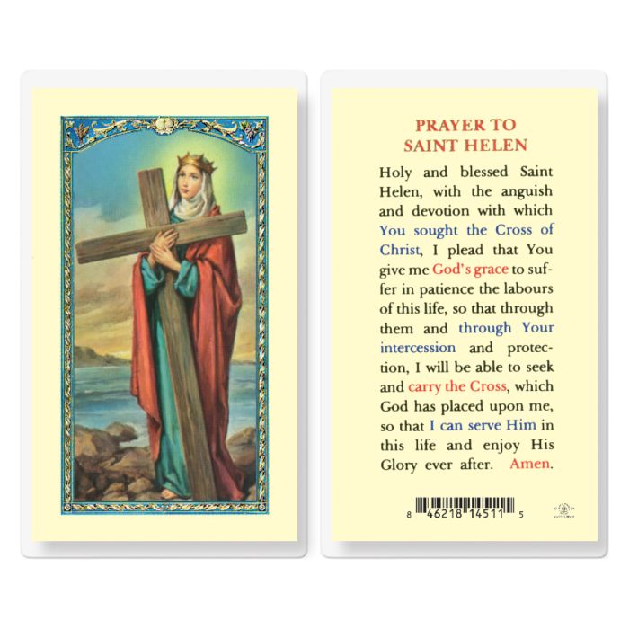 Helen - Saint Helen Holy Card