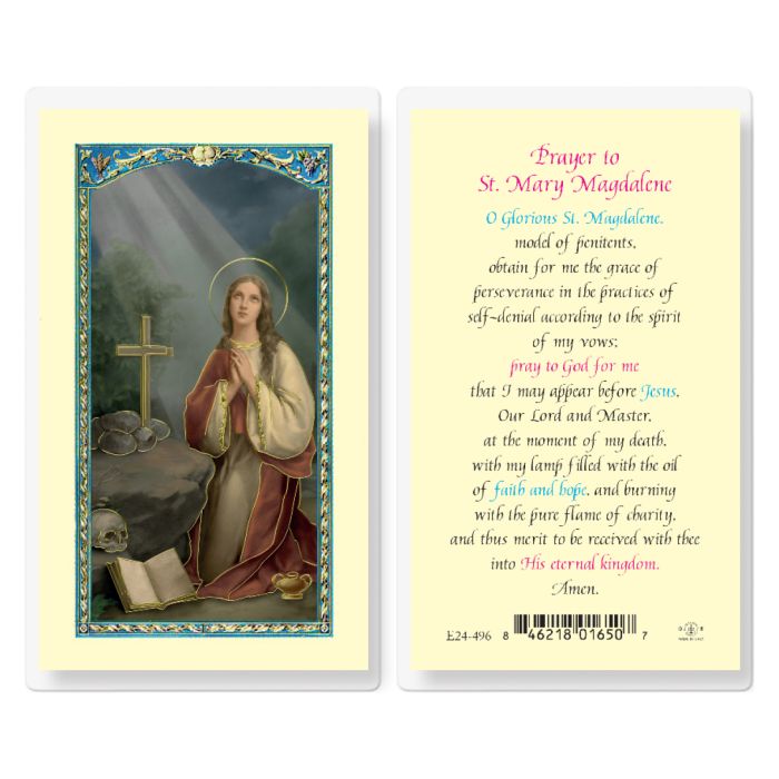 Mary - Saint Mary Magdalene Holy Card