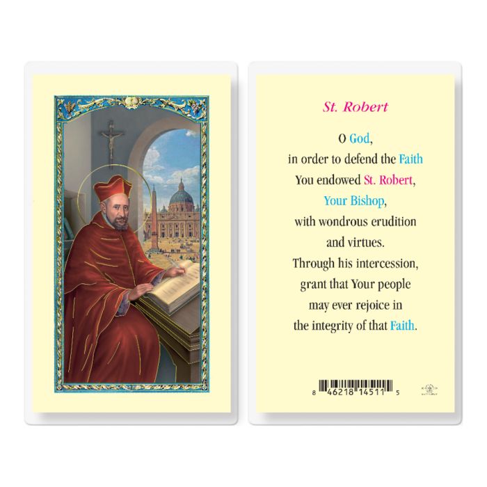 Robert - Saint Robert Holy Card
