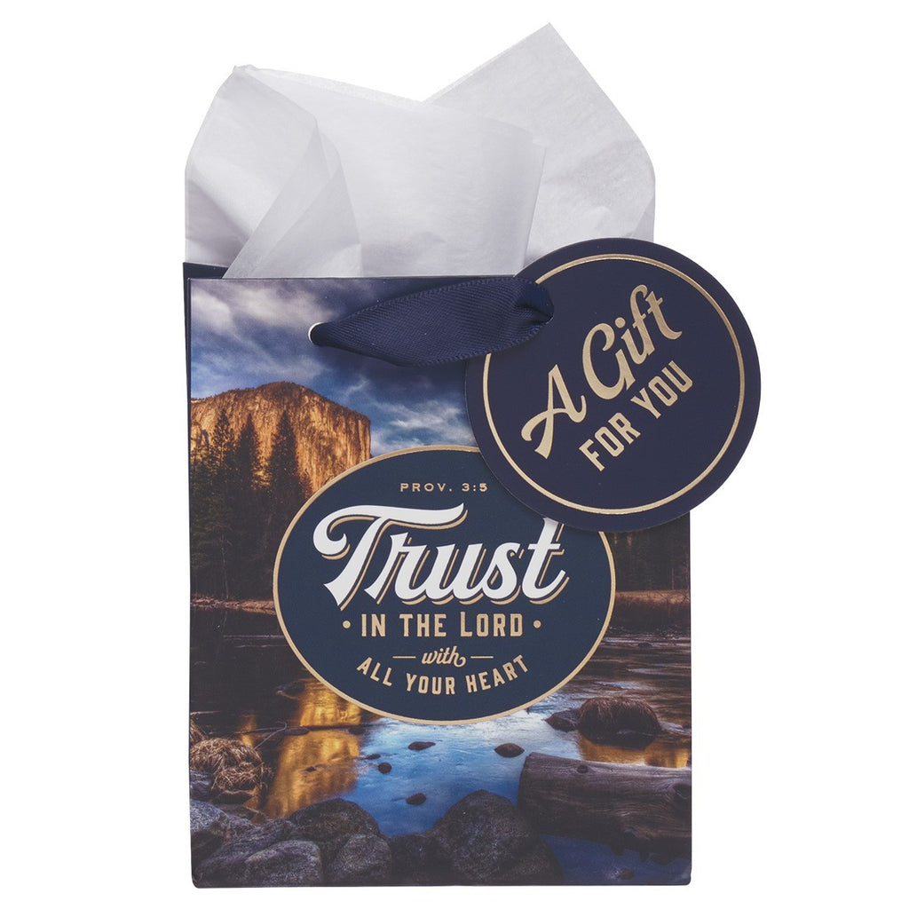 Trust in the Lord Extra Small Gift Bag – Proverbs 3:5