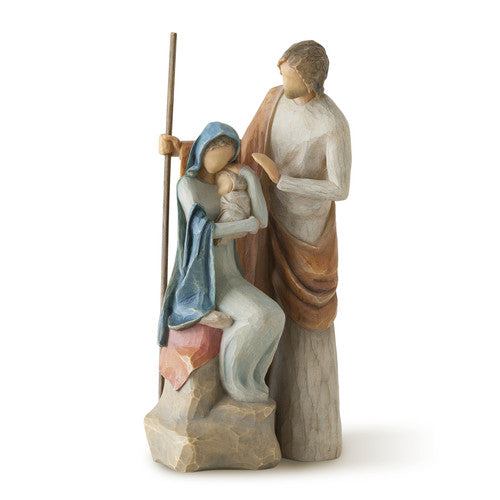Willow Tree Holy Family Nativity Set – 7.5" Resin Figures