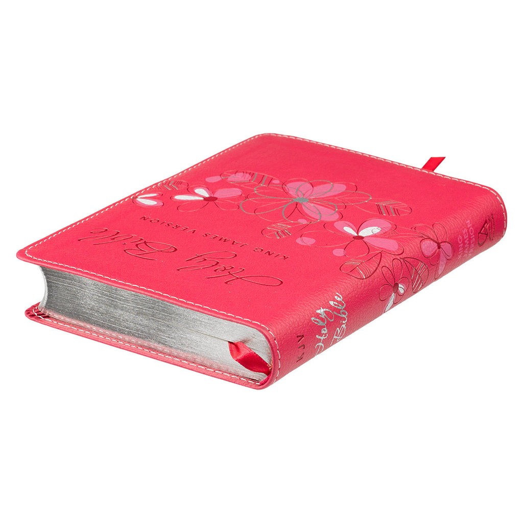 Compact King James Version Bible, Pink