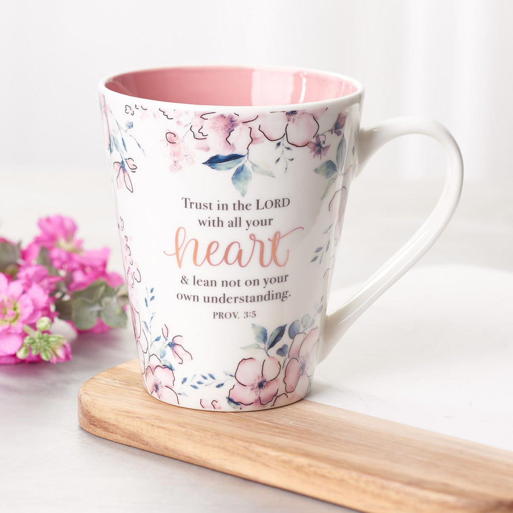Trust in the Lord Coffee Mug - Proverbs 3:5