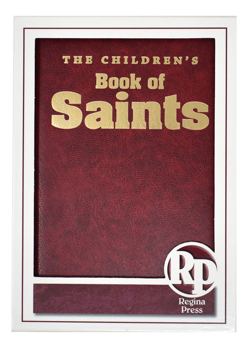 Children's Book Of Saints - Burgundy Gift Edition