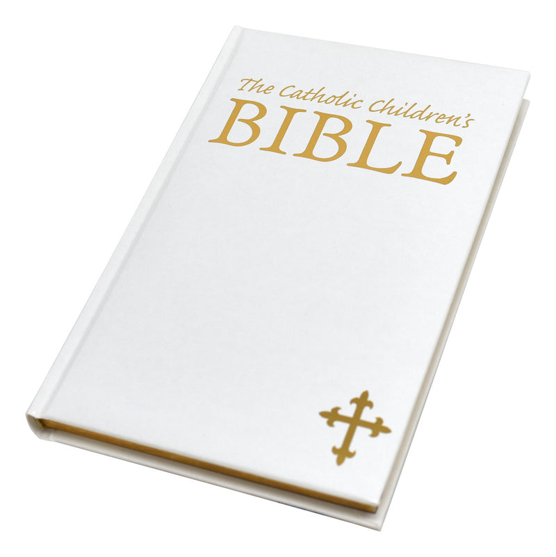 Bible - Catholic Children's Bible White Gift Edition
