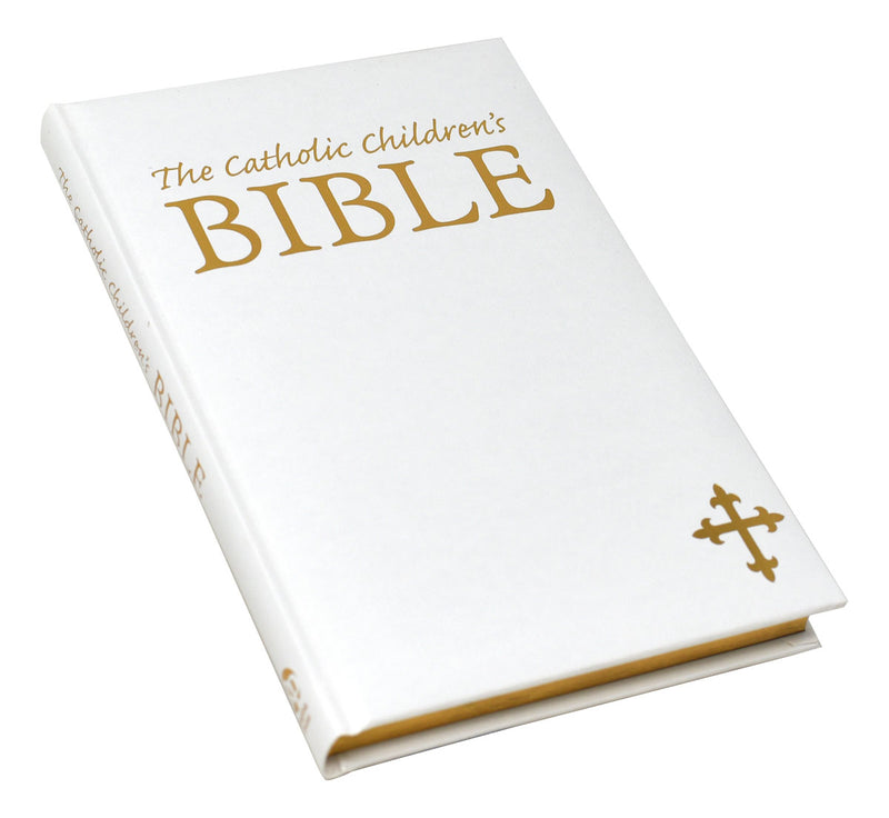 Bible - Catholic Children's Bible White Gift Edition
