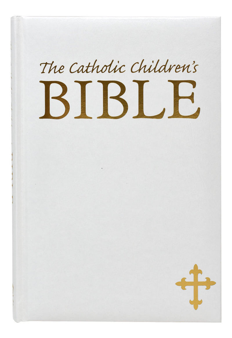 Bible - Catholic Children's Bible White Gift Edition