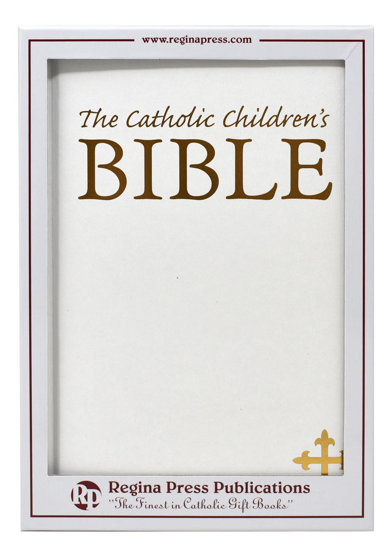Bible - Catholic Children's Bible White Gift Edition